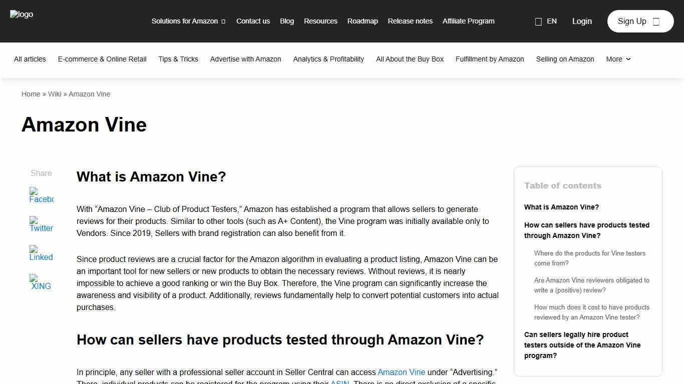 Amazon Vine: Requirements, Process & Fees