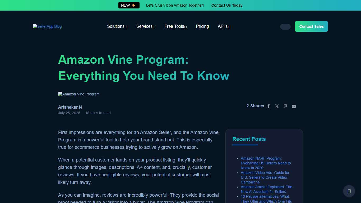 Amazon Vine Program: How Top Sellers Get Reviews Fast