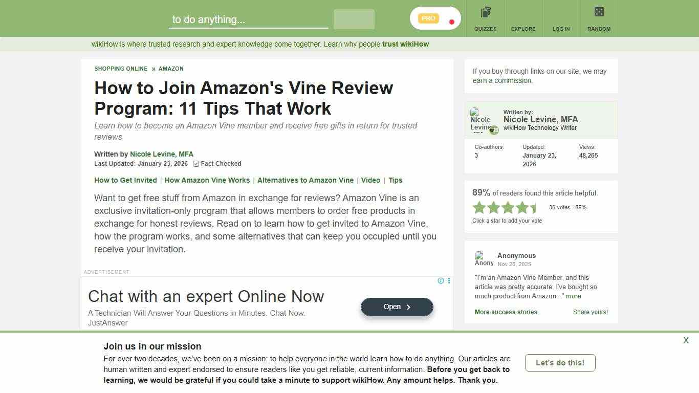 How to Get Invited to Amazon Vine and Get Free Products